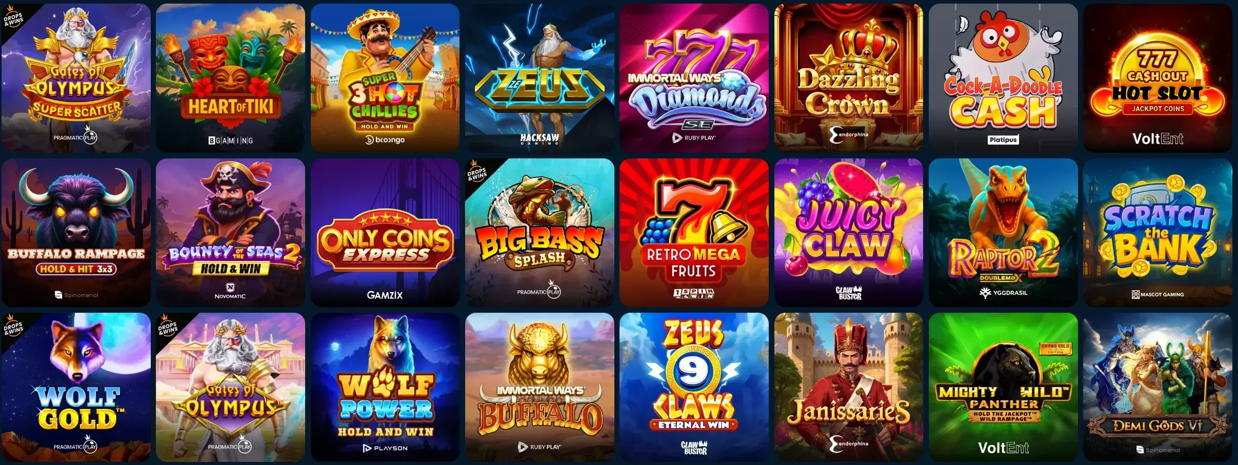 Axbet Casino VIP games